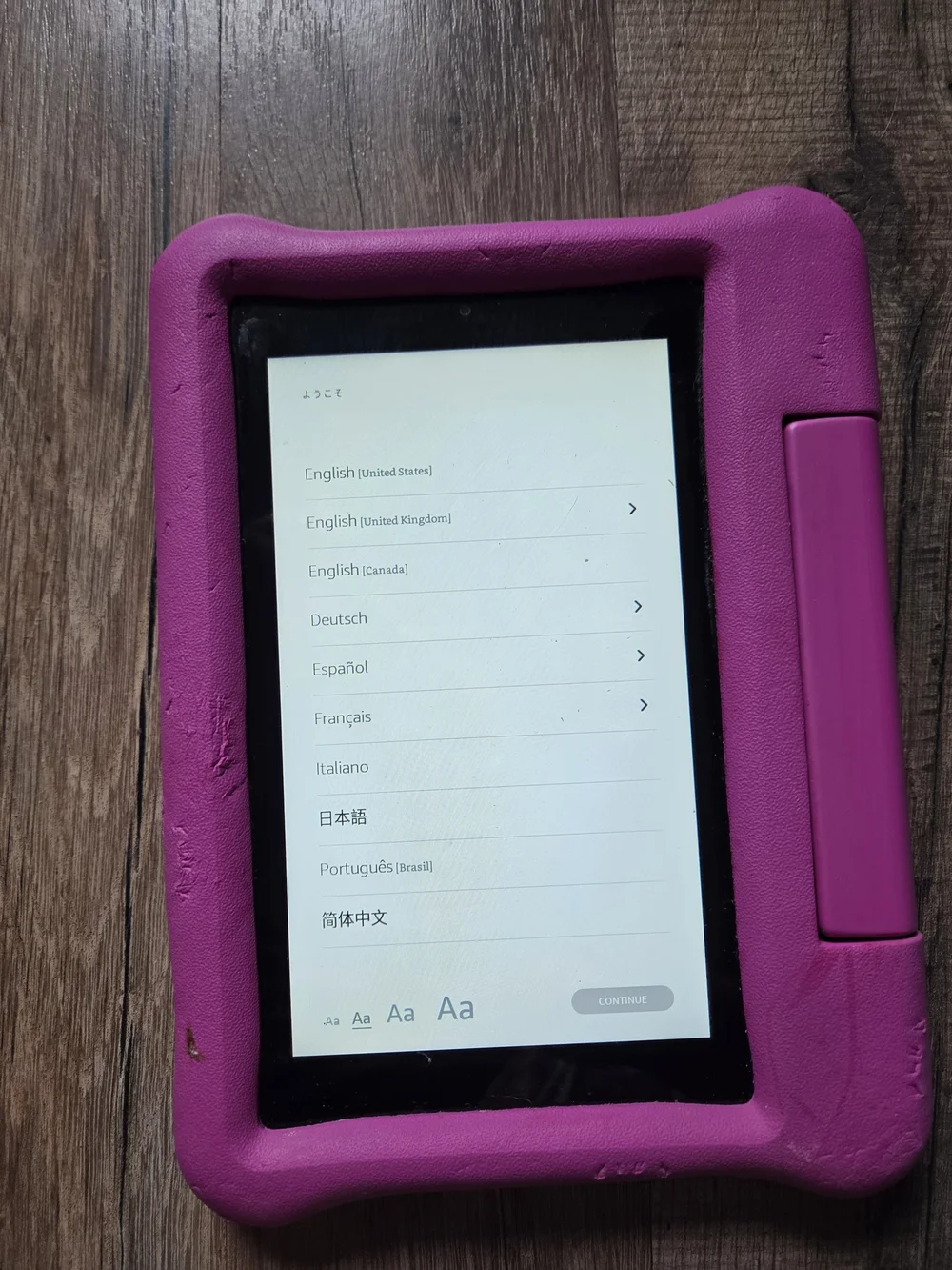 Kids Amazon Tablet 7th Gen